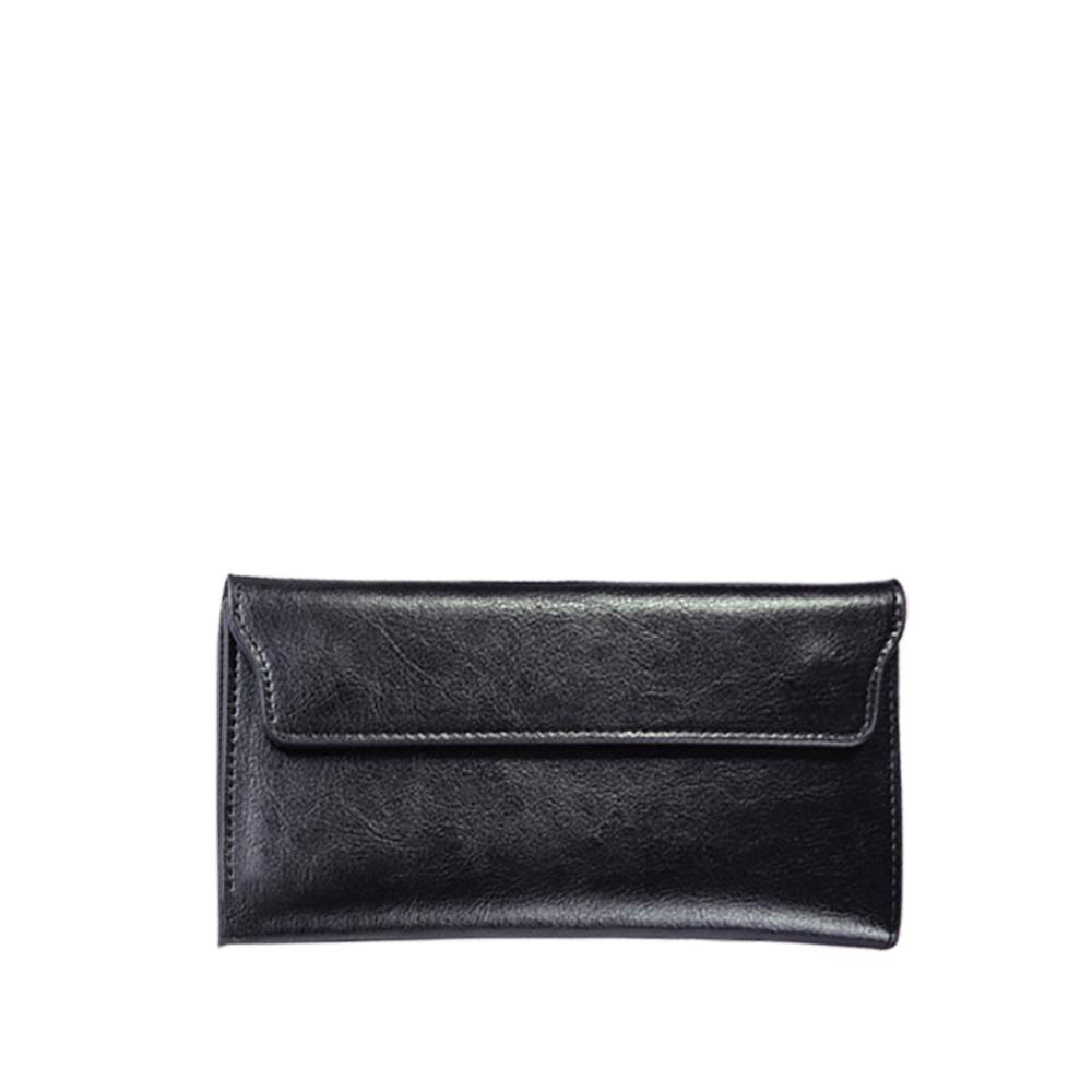 Classic folding wallet with magnetic flap