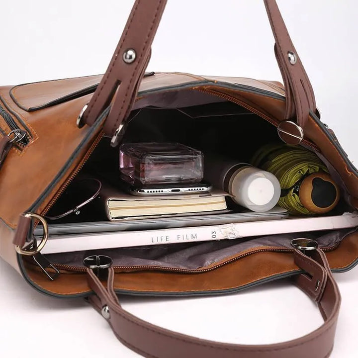 Aurelius™ Elegant Leather Bag