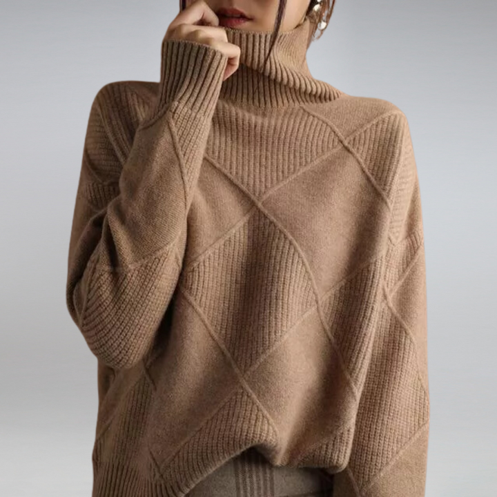 EMMELINE™ CASHMERE ROLLNECK SWEATER