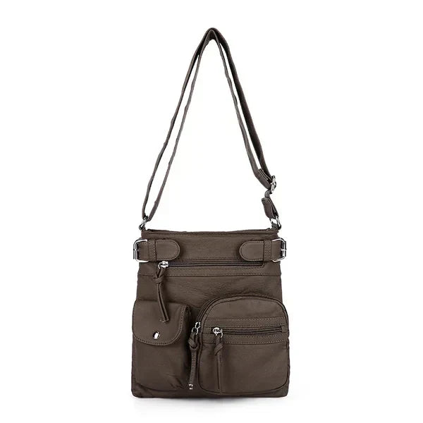 Aurelius™ Soft Leather Shoulder Bag