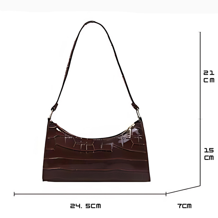 Aurelius™ Shiny Leather Bag