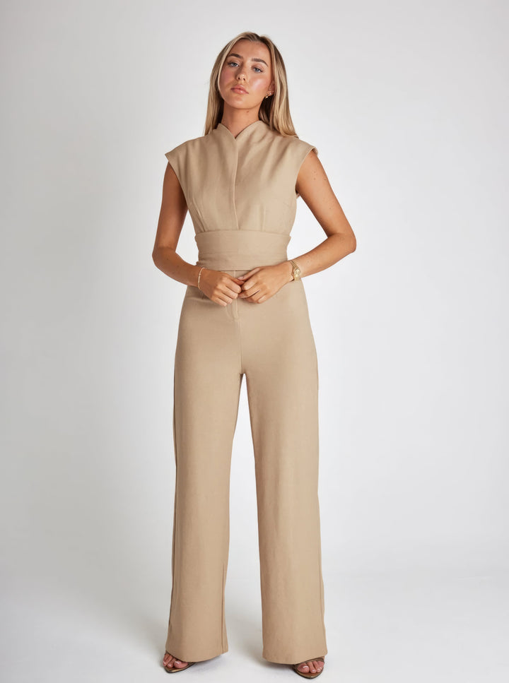 YVANA™ - SLEEVELESS JUMPSUIT