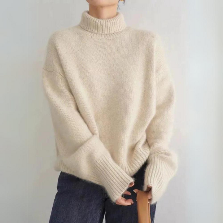 LENA™ | COMFORTABLE, KNITTED, SOFT TURTLENECK SWEATER