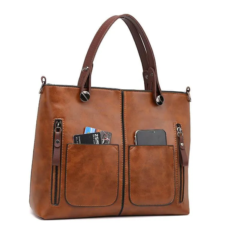 Aurelius™ Elegant Leather Bag