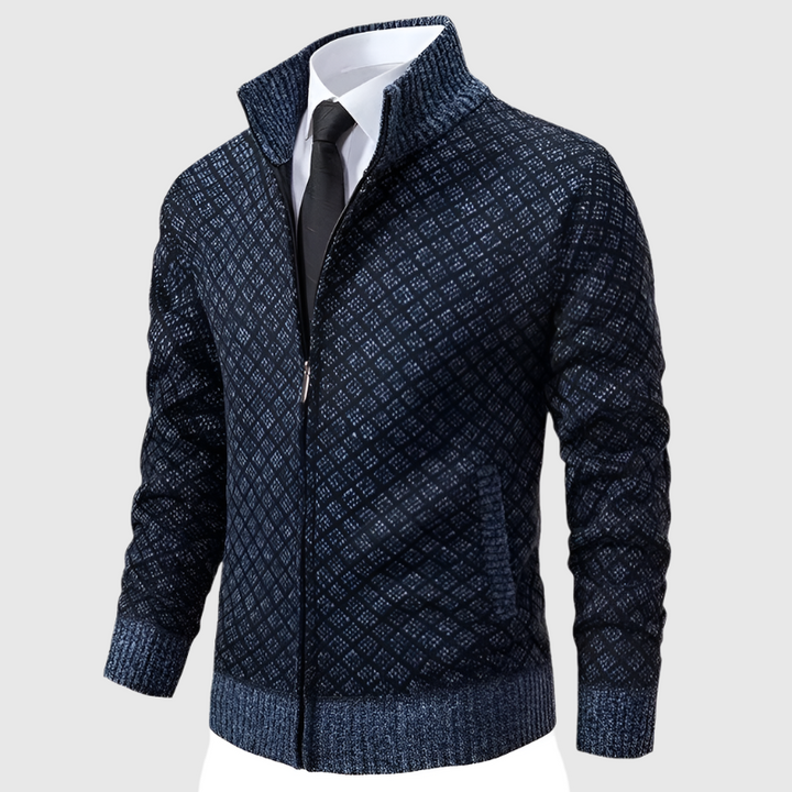 OLIVER | PATTERNED KNIT JACKET