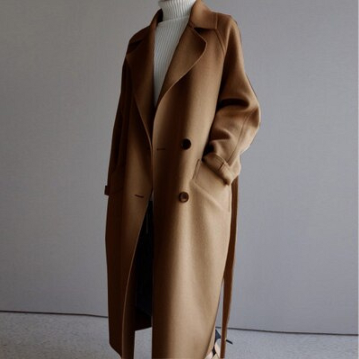 Clara - Women's wool trench coat