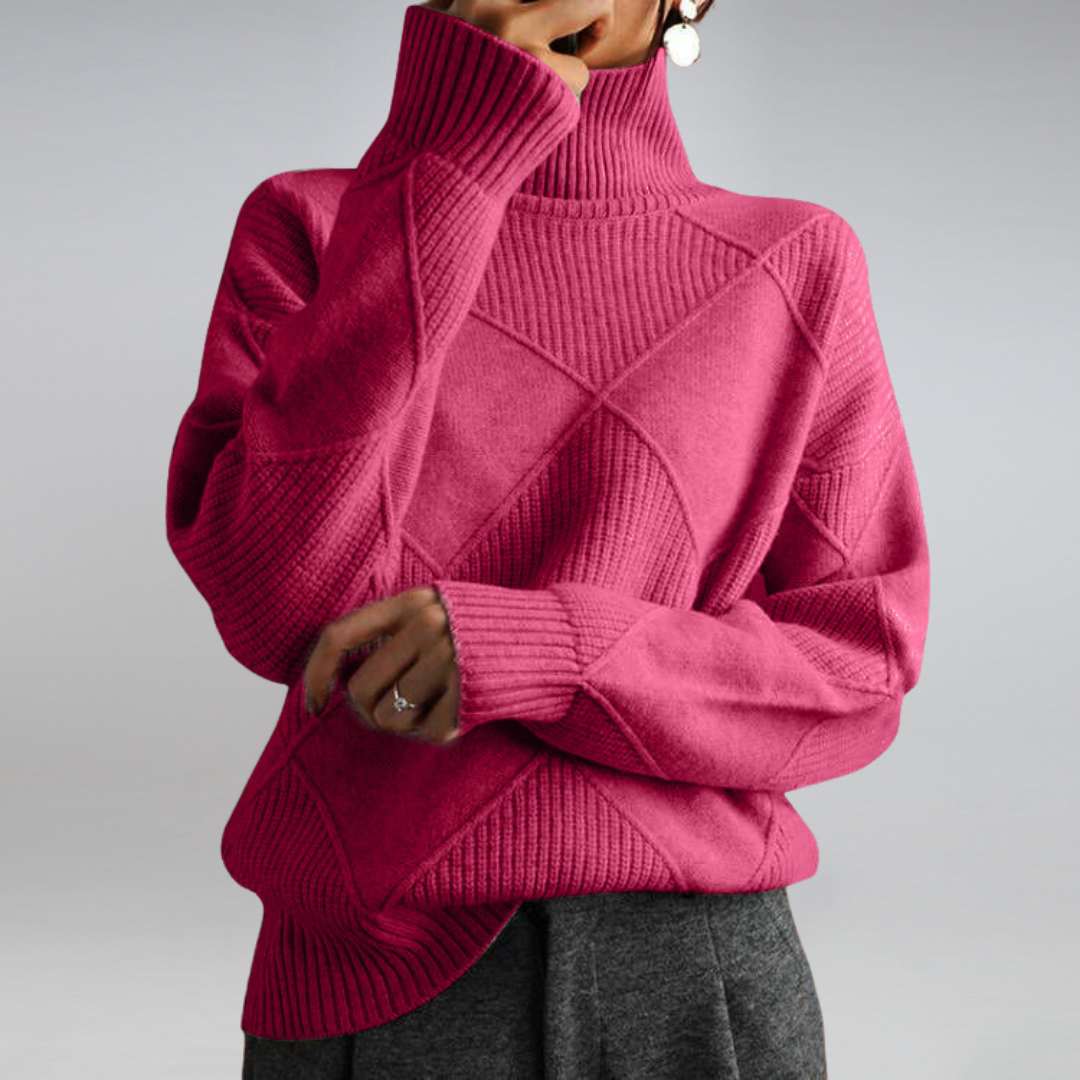 EMMELINE™ CASHMERE ROLLNECK SWEATER