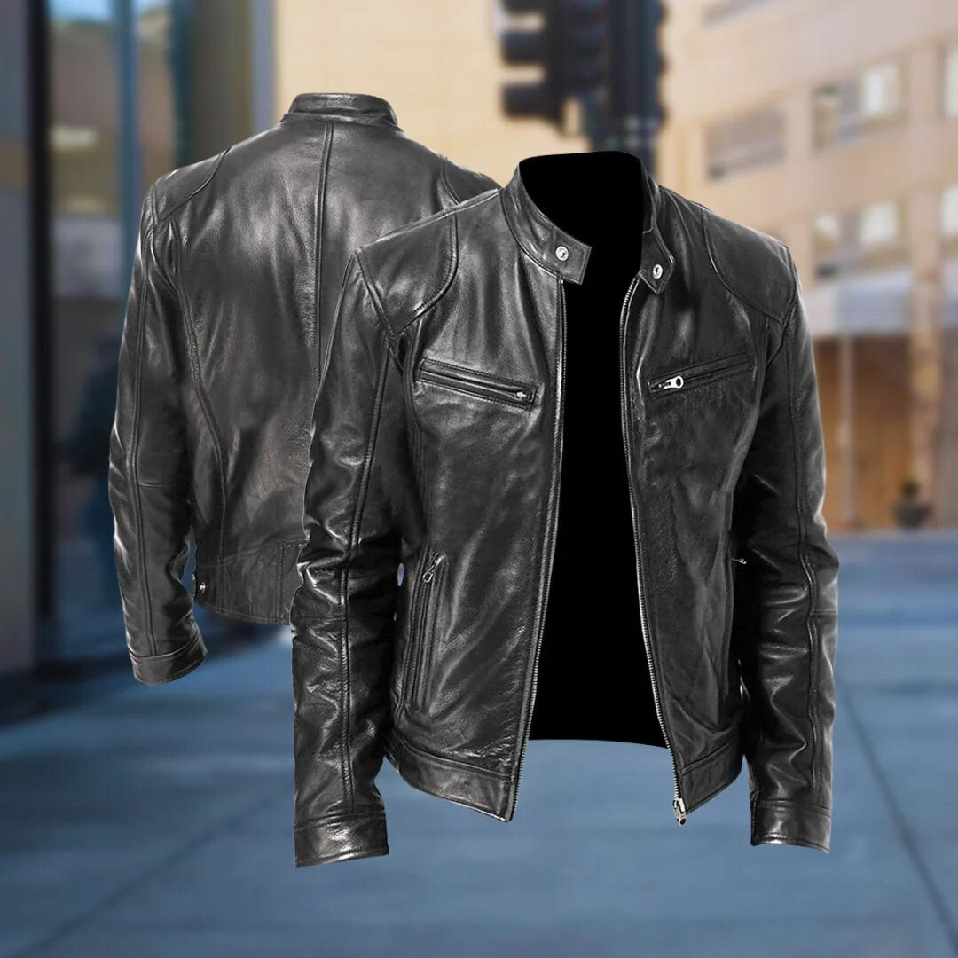 AUSTIN | CLASSIC LEATHER JACKET