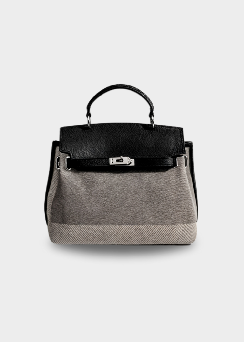 Emilia Cowhide Canvas Bag