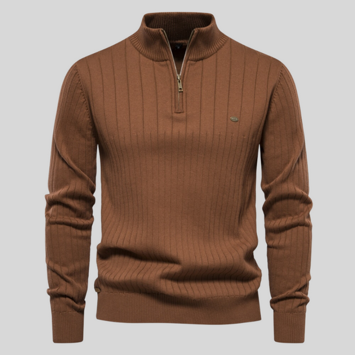 Callum | Elegant Ribbed Sweater