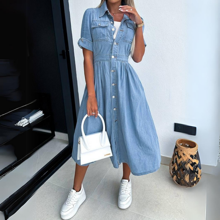 Blair™ - Classy Denim Dress