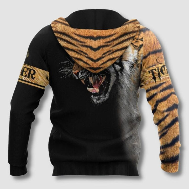 Jack™ - Comfortable Warm Tiger Print Hoodie