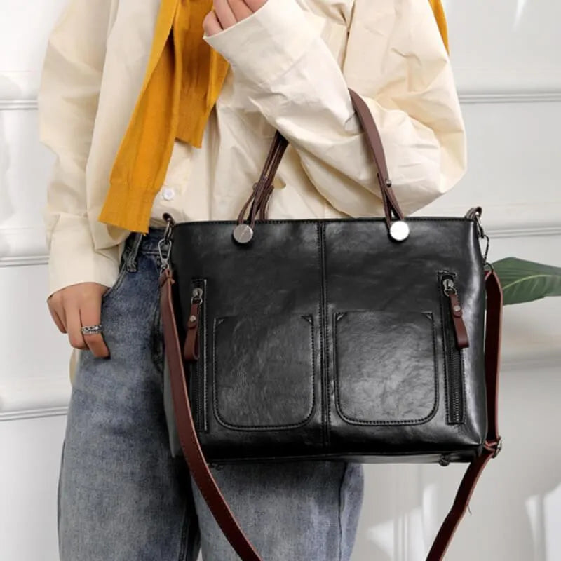 Aurelius™ Elegant Leather Bag