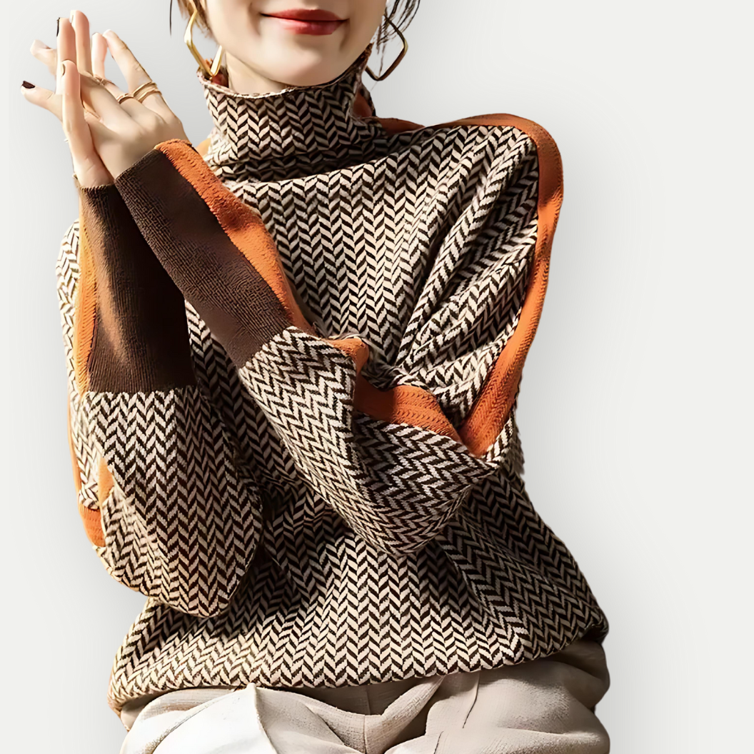 Daisy™ - Modern Elegant Turtleneck Sweater