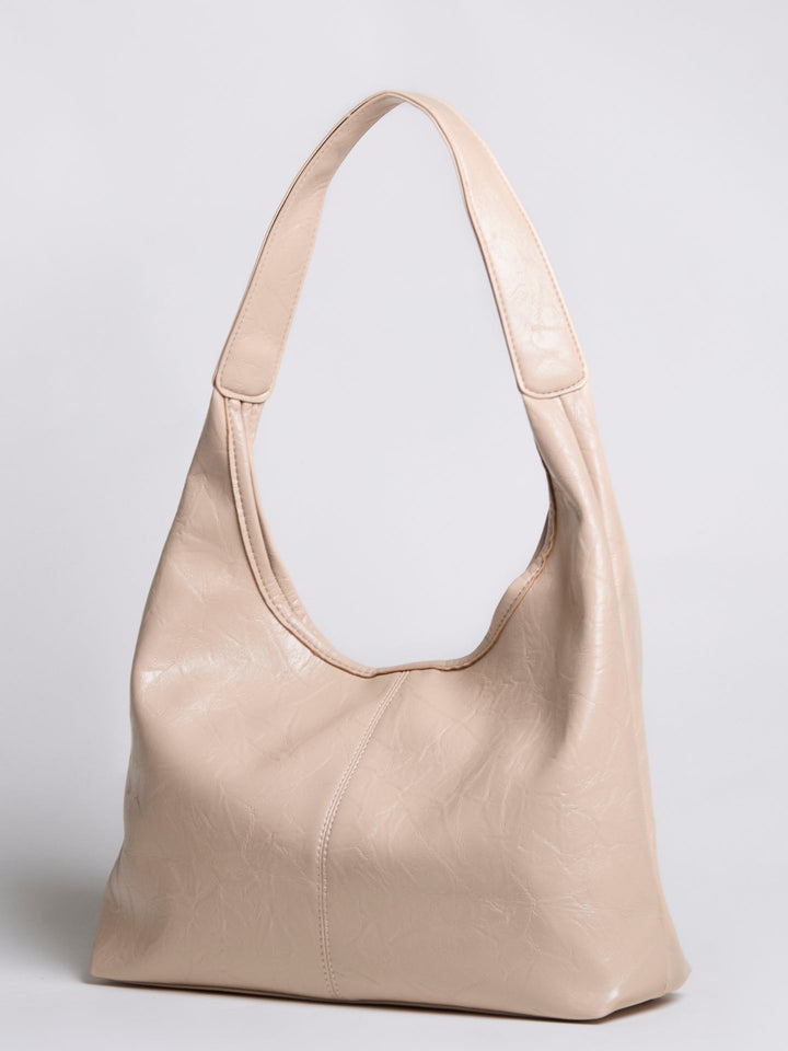 Scarlett Distressed Leather Tote - Zipper Version