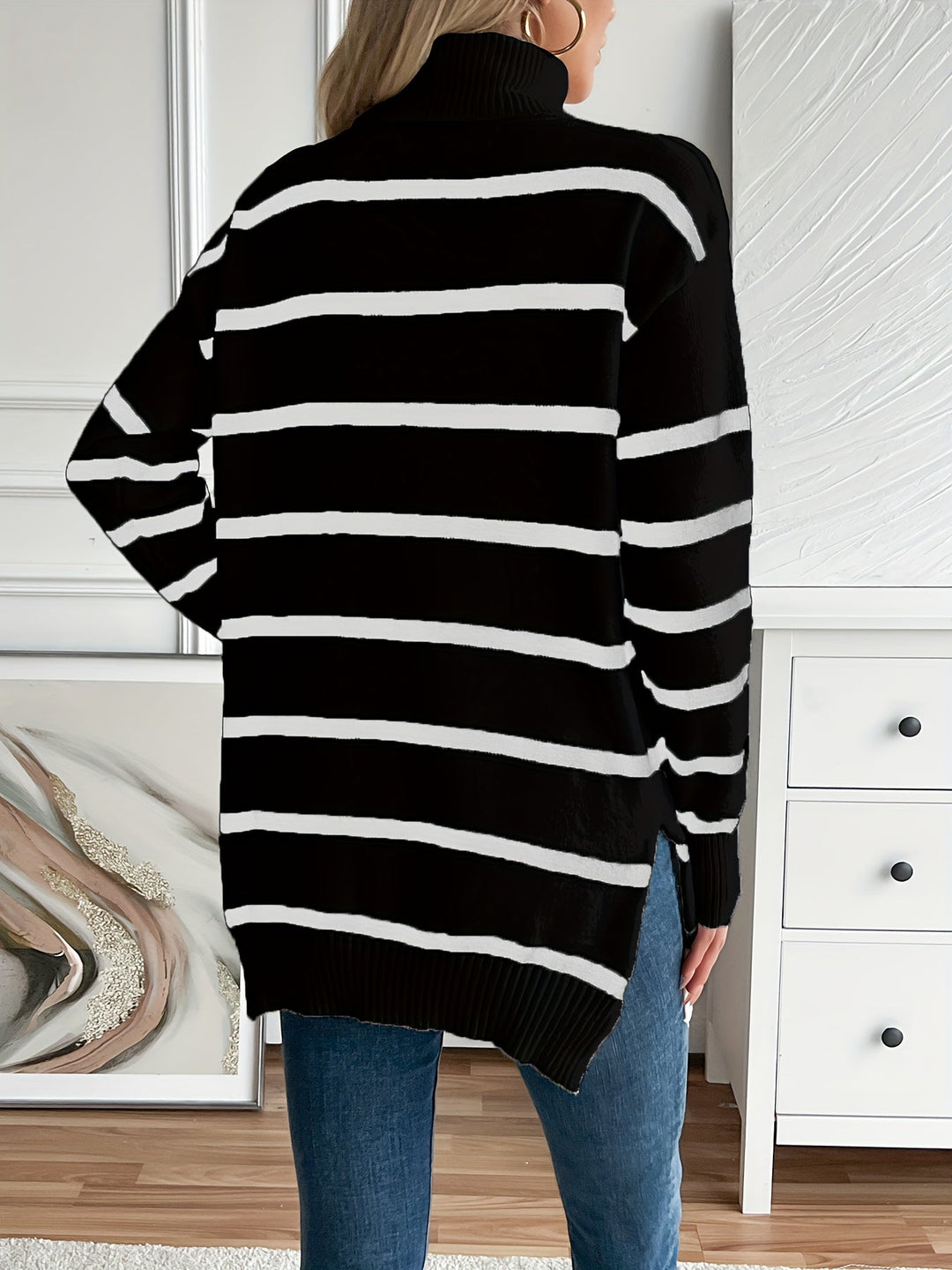 Maya® Striped Sweater