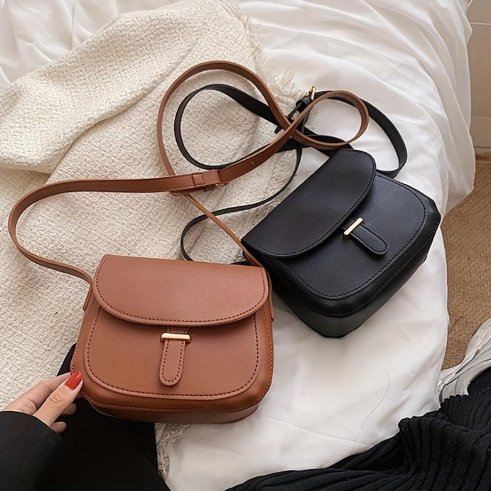 Amelia Retro Saddle Crossbody Bag