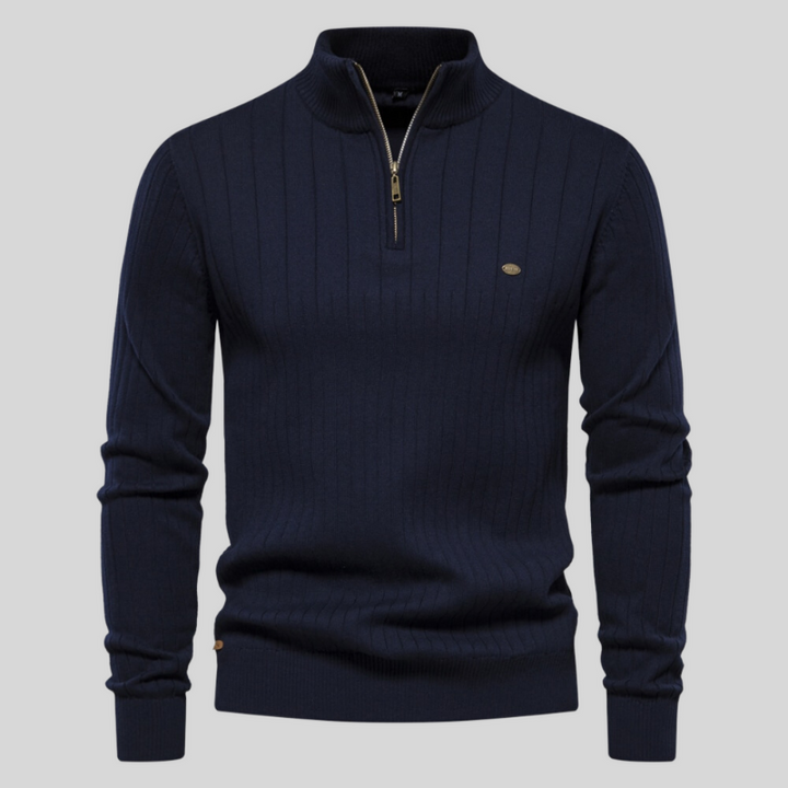 Callum | Elegant Ribbed Sweater