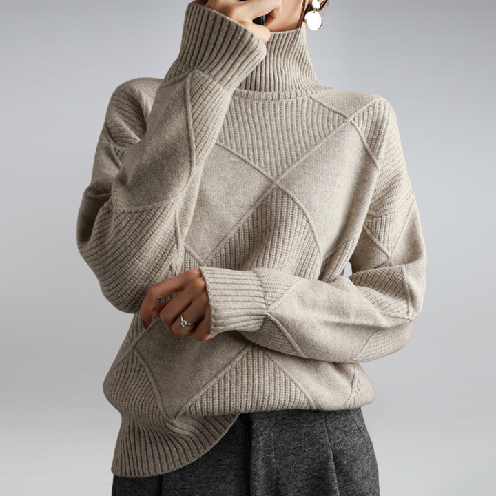 EMMELINE™ CASHMERE ROLLNECK SWEATER