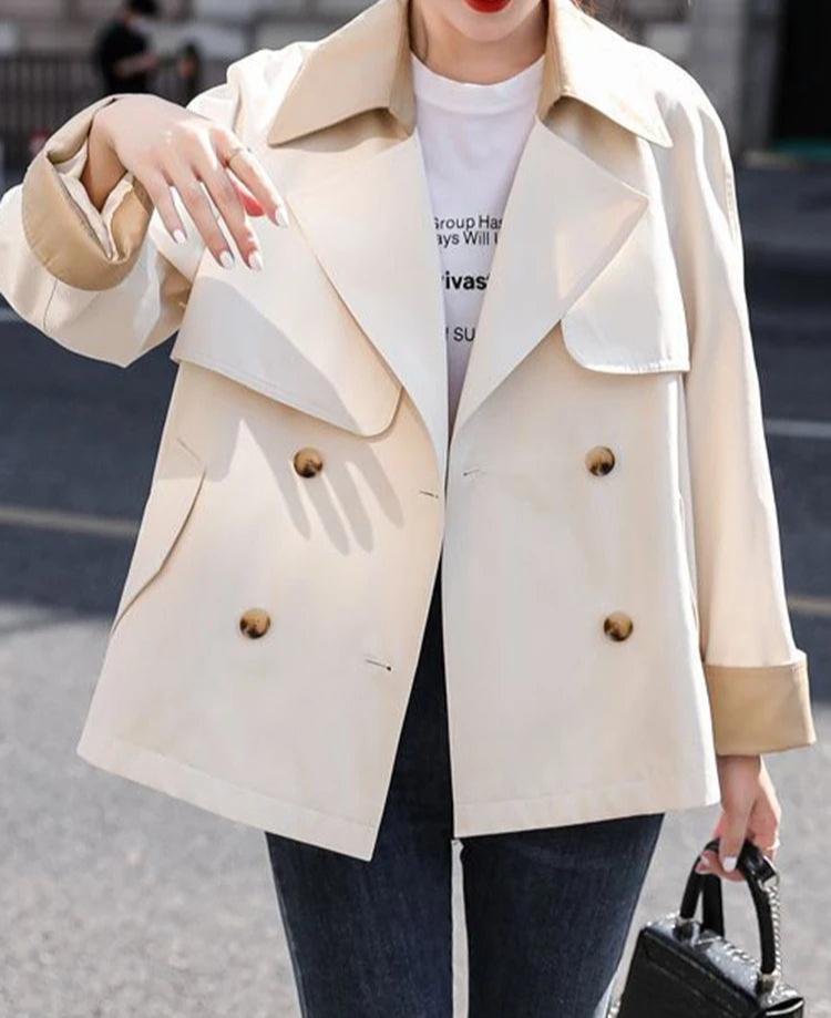 Alice™ - British Style Modern Windbreaker Trench Coat