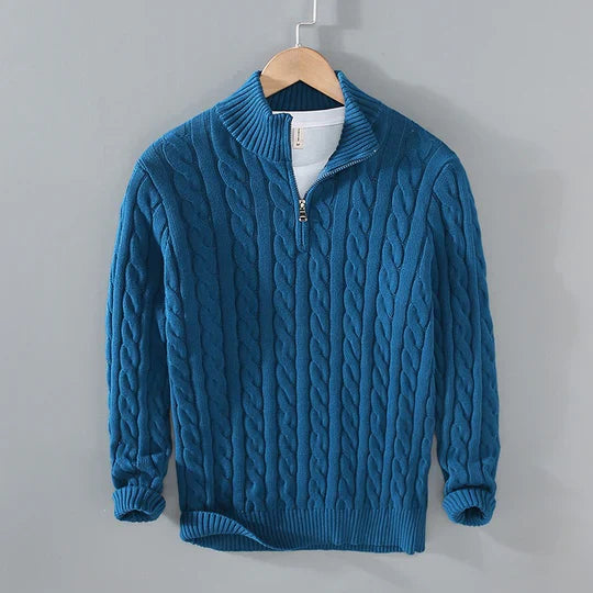 Shaun | Timeless Zip-up Sweater