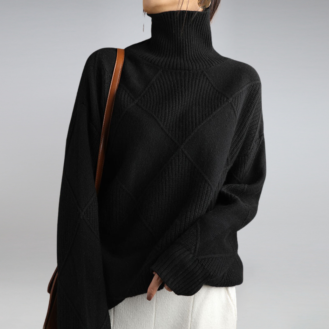 EMMELINE™ CASHMERE ROLLNECK SWEATER