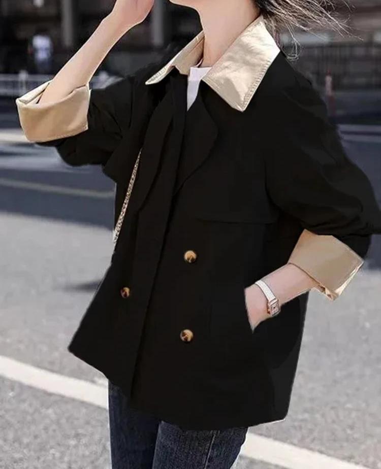 Alice™ - British Style Modern Windbreaker Trench Coat