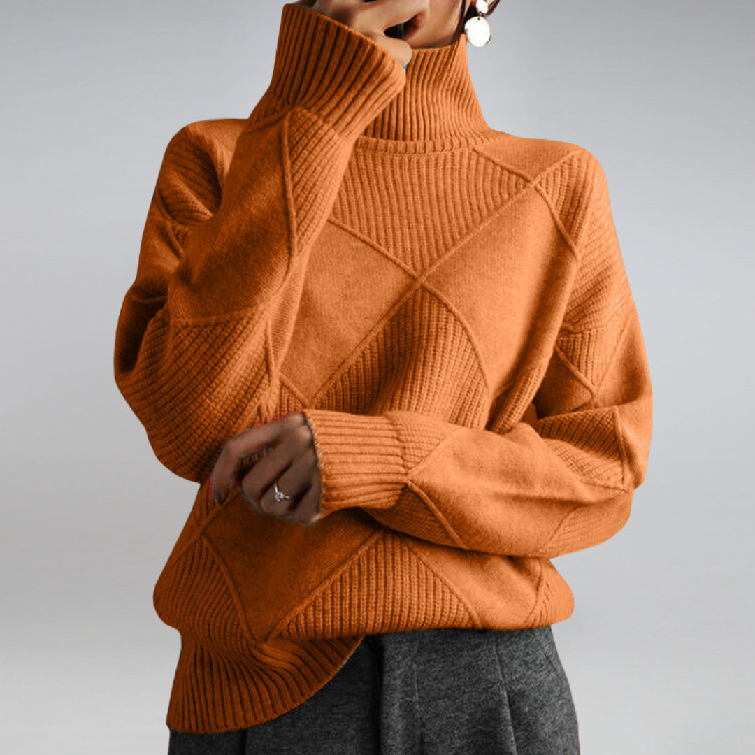 EMMELINE™ CASHMERE ROLLNECK SWEATER