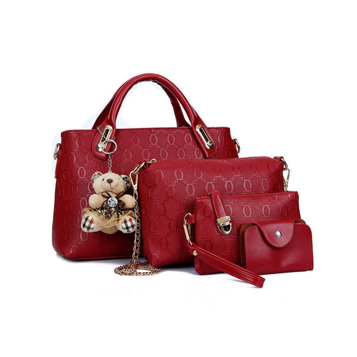 Aurelius™ Stylish 4 Piece Handbag Set