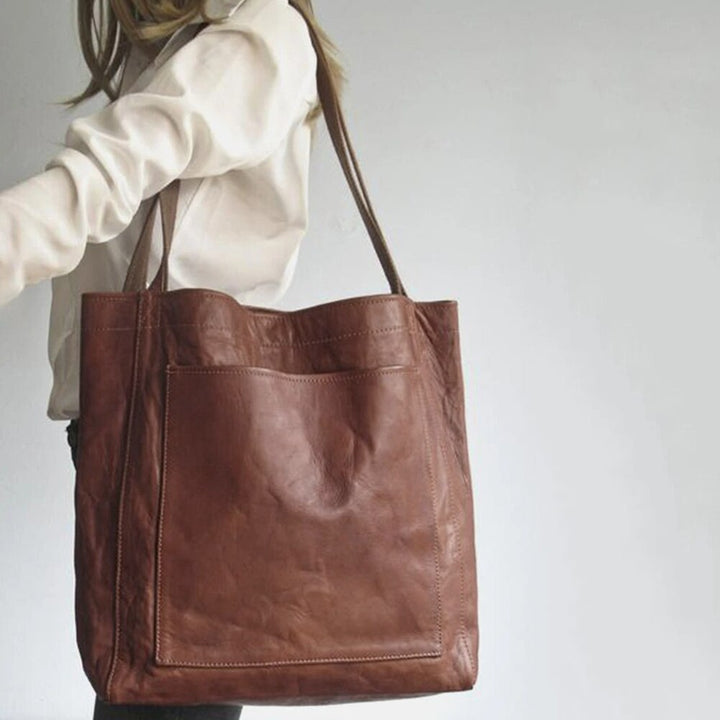 Logan™ Elegant Leather Handbag