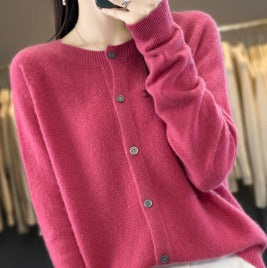 Annika | Cozy Wool Cardigan