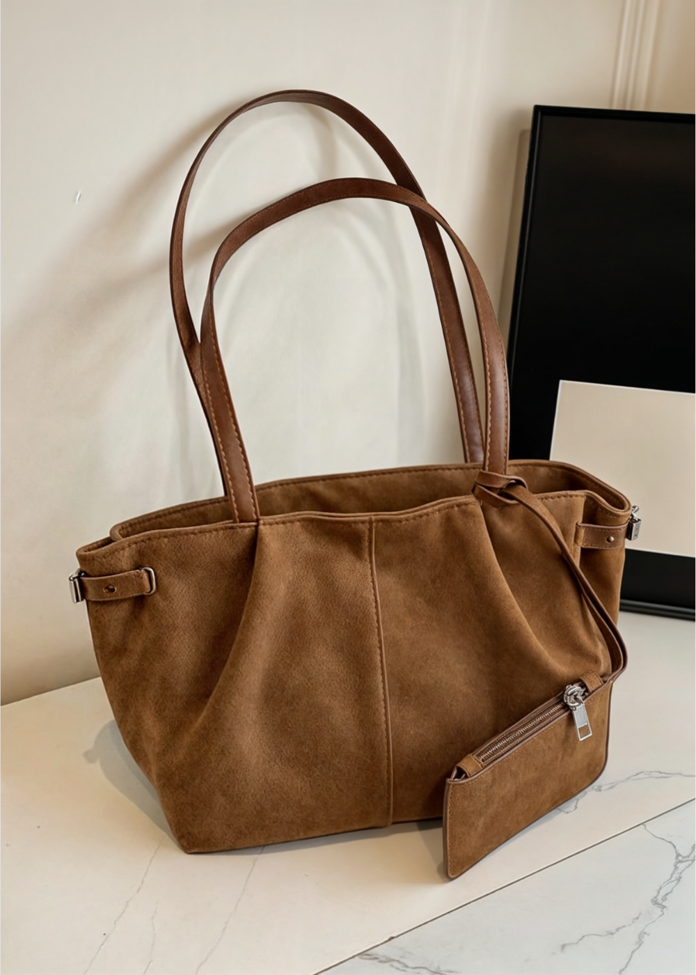 Arden Suede Bag BB