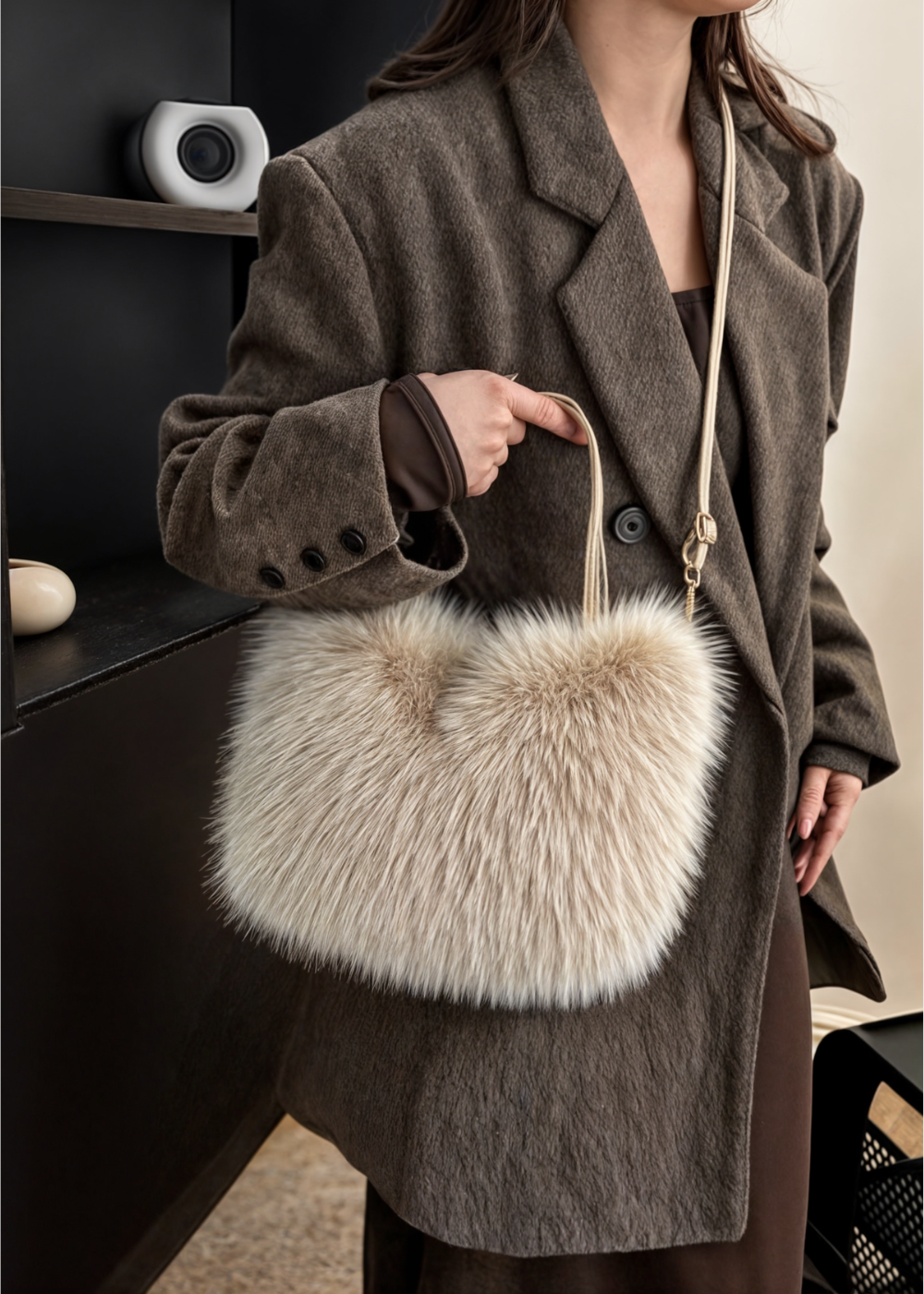 Elodie Fur Bag PM