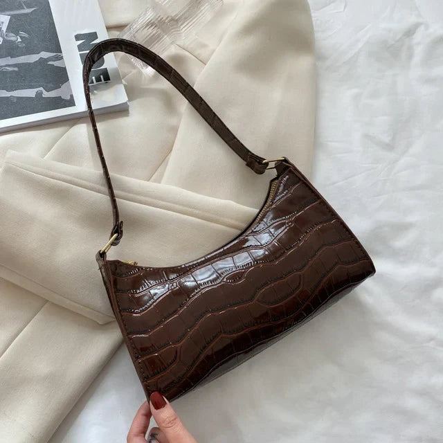 Aurelius™ Shiny Leather Bag