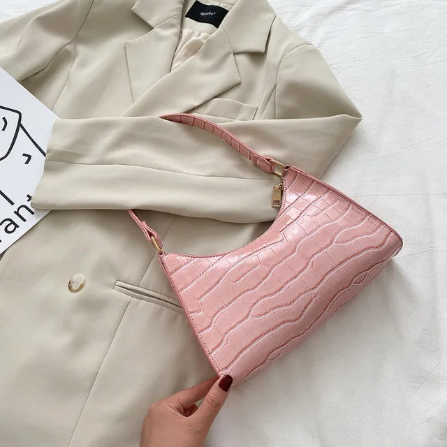 Aurelius™ Shiny Leather Bag