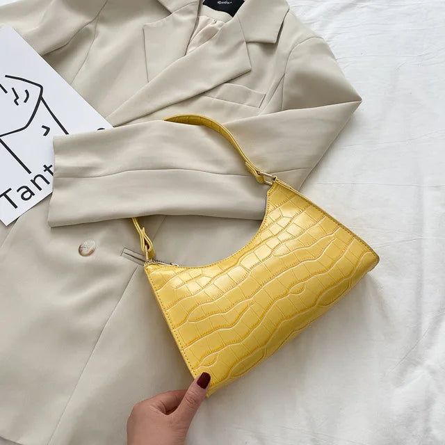 Aurelius™ Shiny Leather Bag