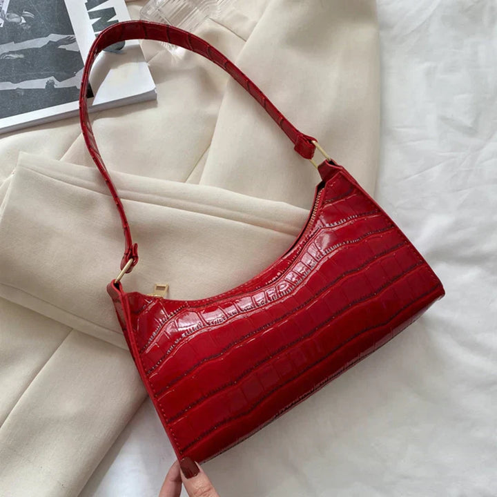Aurelius™ Shiny Leather Bag