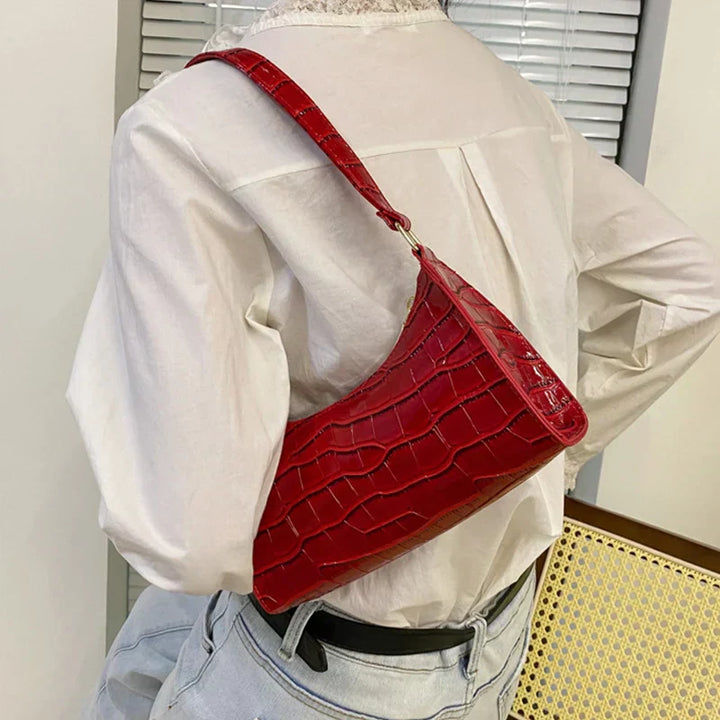 Aurelius™ Shiny Leather Bag