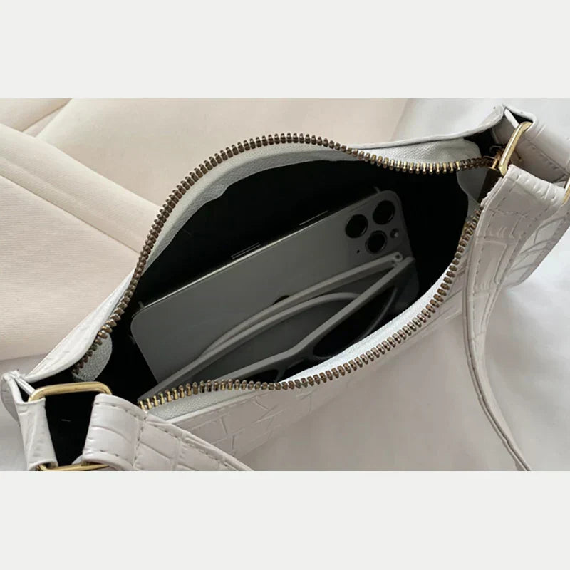 Aurelius™ Shiny Leather Bag