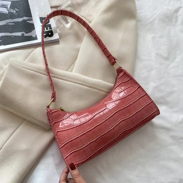 Aurelius™ Shiny Leather Bag