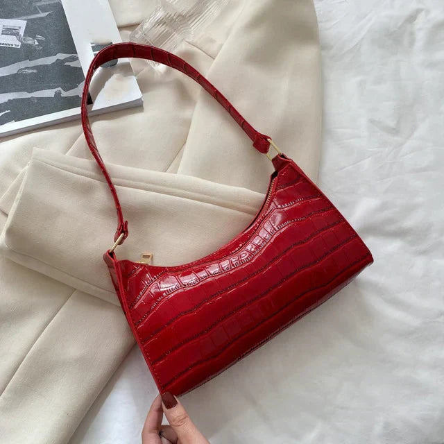 Aurelius™ Shiny Leather Bag
