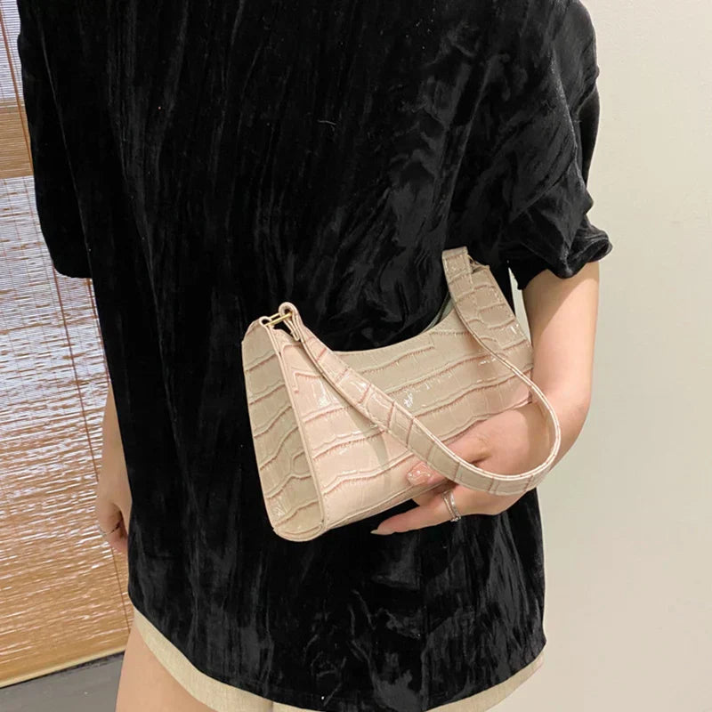 Aurelius™ Shiny Leather Bag