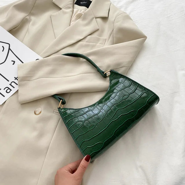 Aurelius™ Shiny Leather Bag