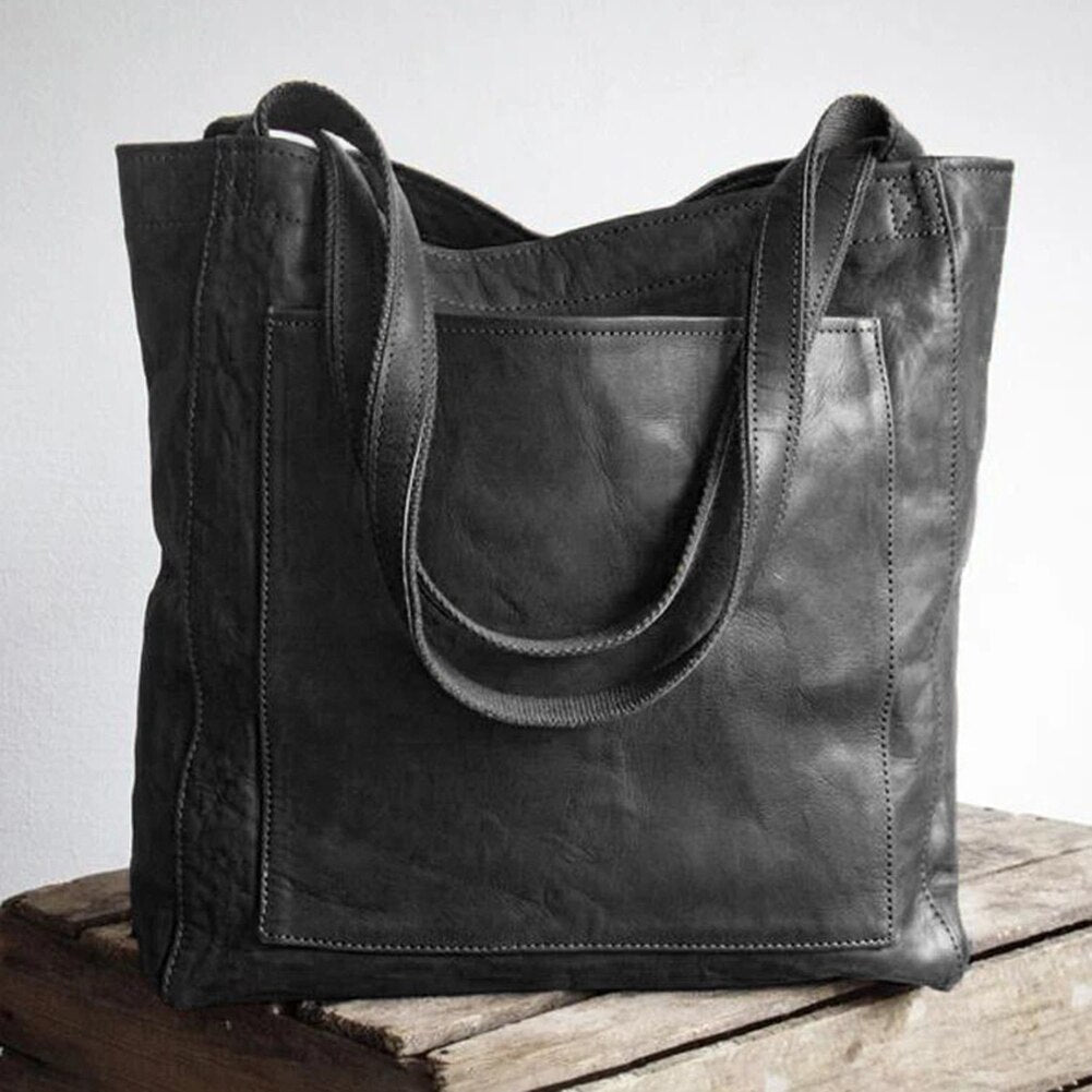 Logan™ Elegant Leather Handbag
