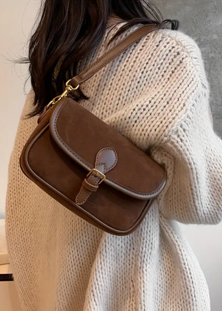 Lyra Suede Crossbody PM