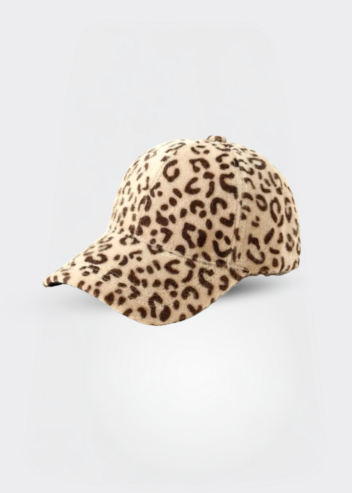 Naomi Leopard Cap