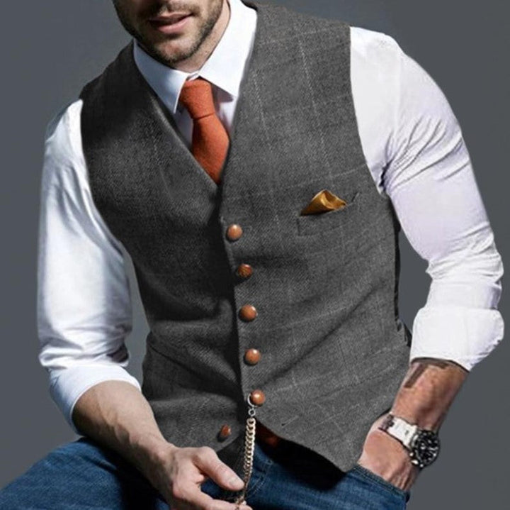 The Fenton™ - Classic Men's Knitted Vest