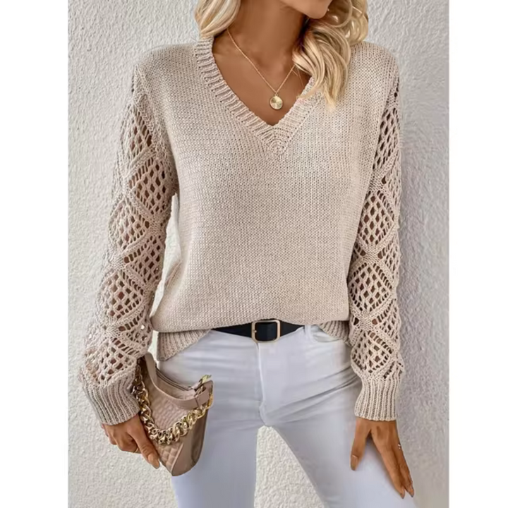 ISABELLE™ | CASUAL V-NECK KNIT SWEATER