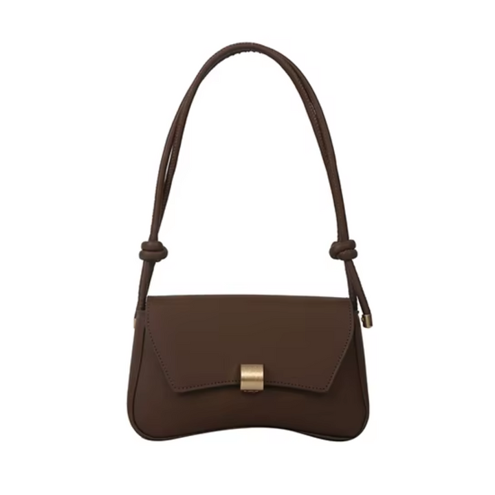 Daphne retro shoulder bag with flap