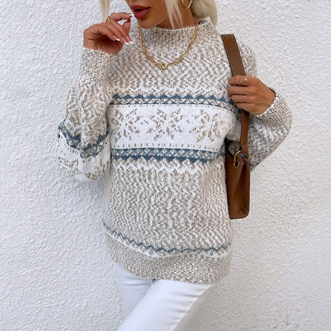 AMBER™ | ORNATE WINTER SWEATER